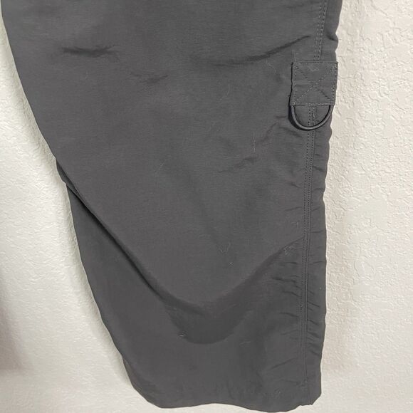 Womens North Face Convertible Pants Shorts Zip Off Hiking Walk Size 8 Gray - Picture 6 of 15